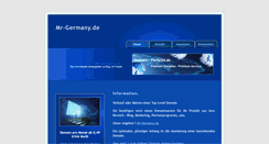 Desktop Screenshot of mr-germany.de